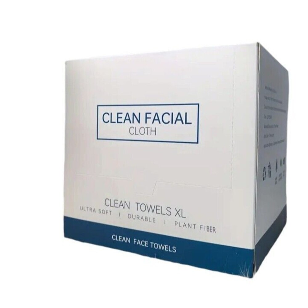 1 BOX (40 Count)-(Disposable)-(Facial Cleansing Cloths)-(XLarge)-(New)-$15.00